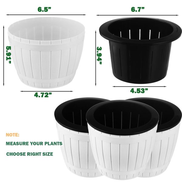 Inexpensive Self Watering African Violet Pot for Sale- Pack of 3 - Image 6