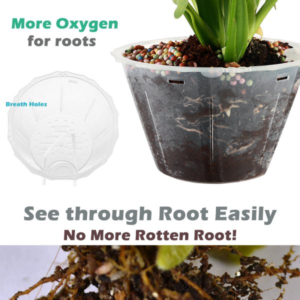 3 Pack 6 Self-Watering Planter with Air Holes And Water Indicator - Image 3
