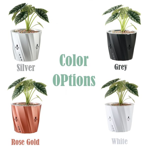 3 Pack 6 Self-Watering Planter with Air Holes And Water Indicator - Image 2